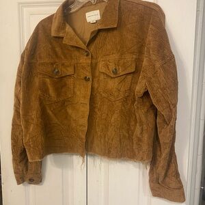 American Eagle Outfitters Brown Corduroy Jacket